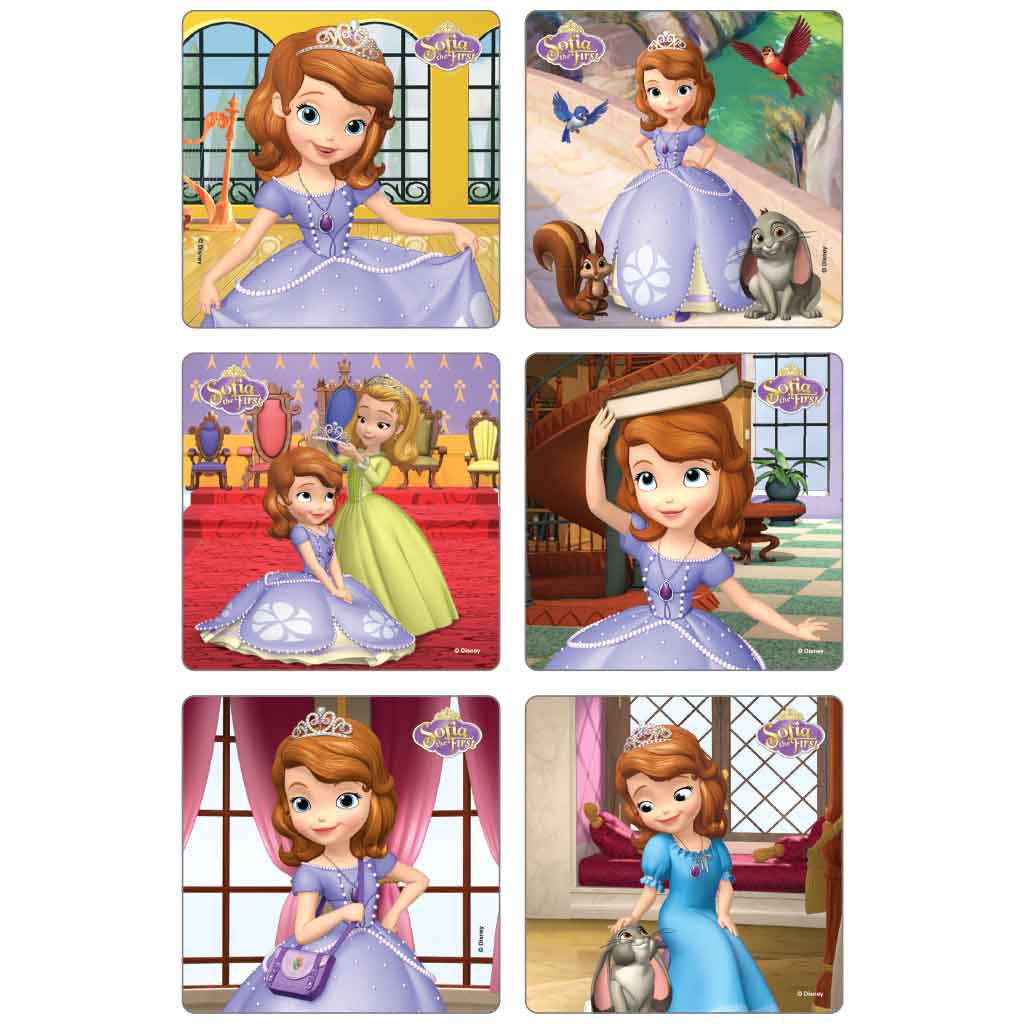 Sofia the First Disney Stickers
