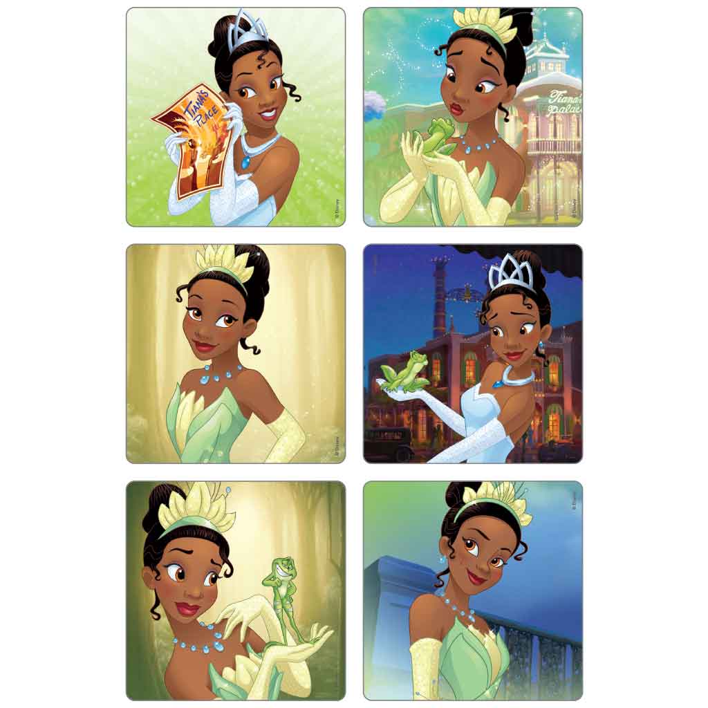 Princess and The Frog - Tiana Disney Stickers