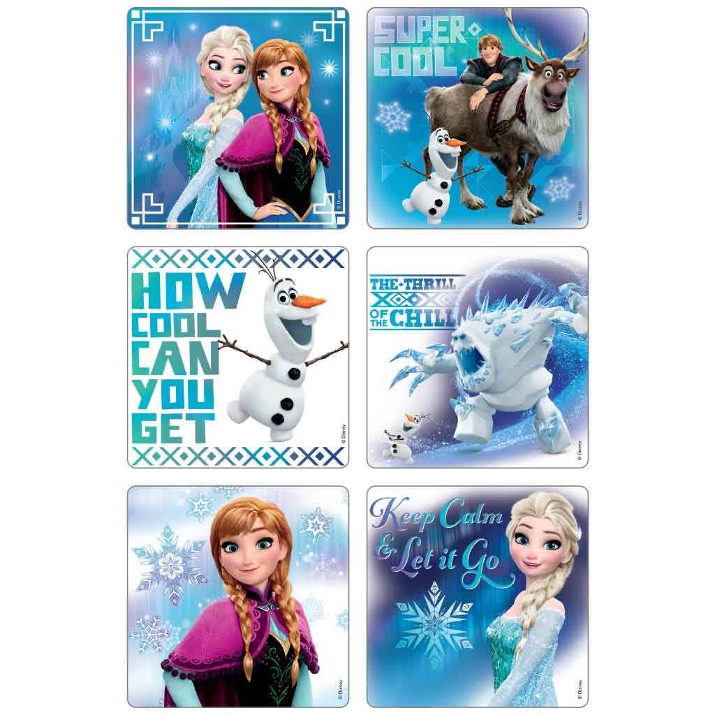 Disney Frozen Glitter Stickers