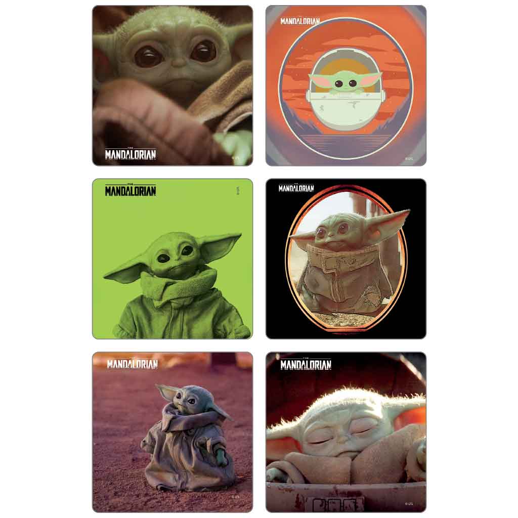 Mandalorian: The Child "Baby Yoda" Stickers