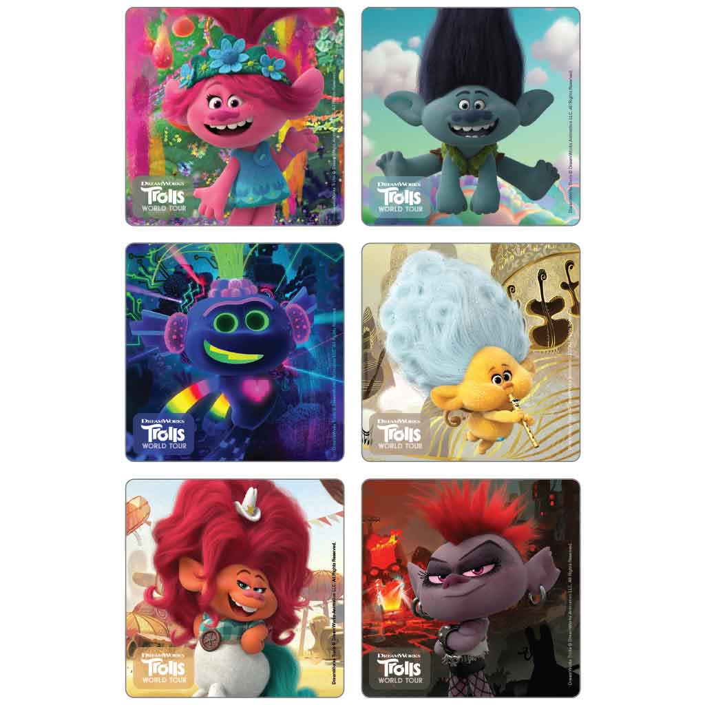 Trolls 2: World Tour Stickers