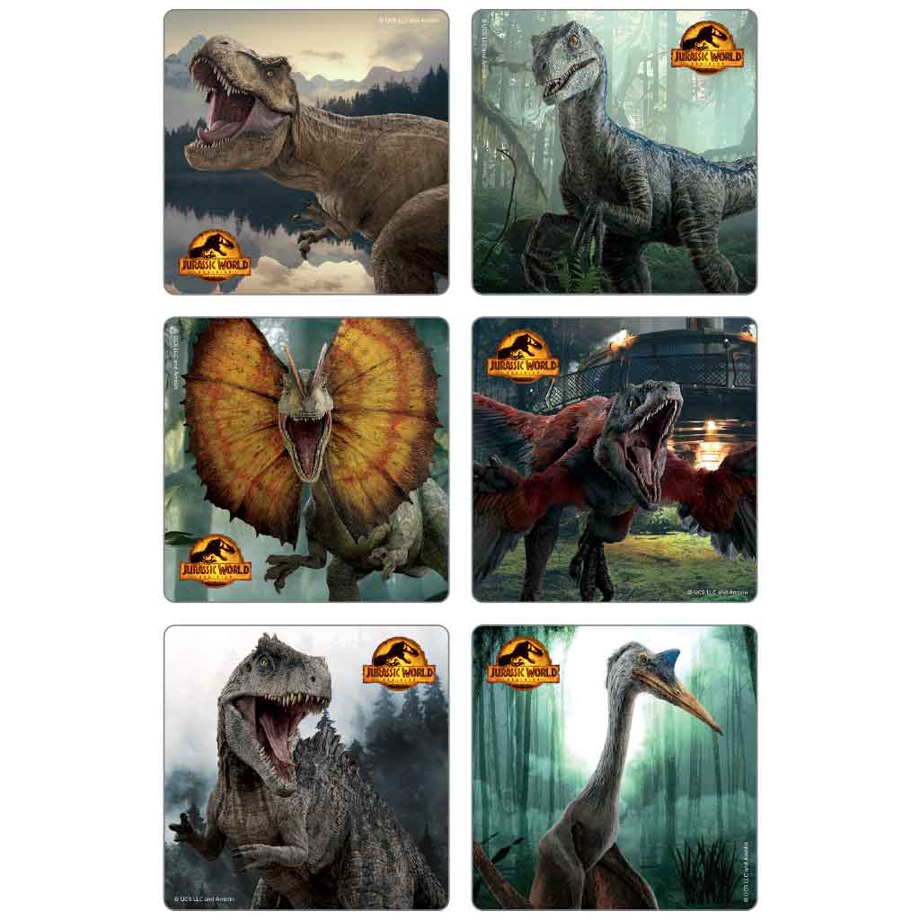 Jurassic World: Dominion Stickers