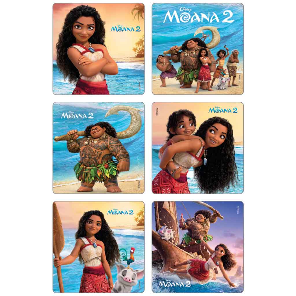 Moana 2 Disney Stickers