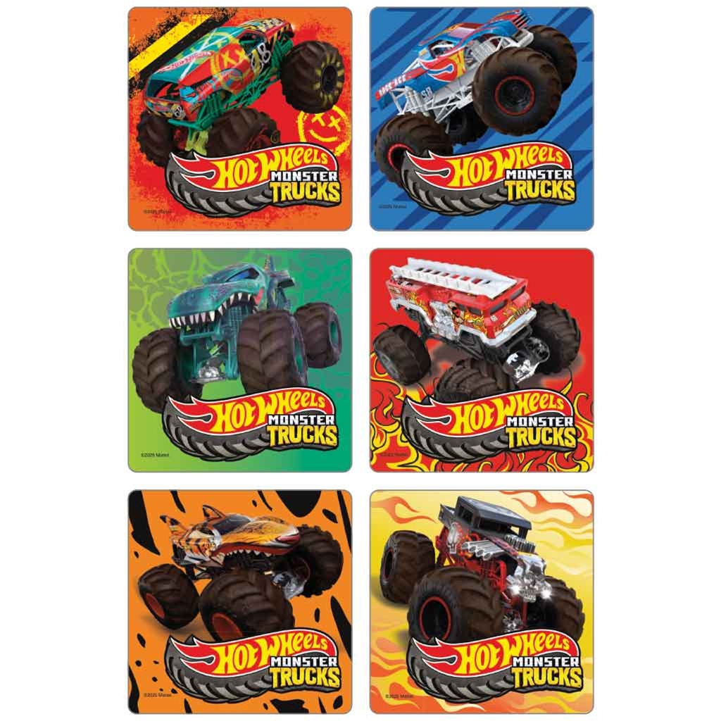 Hot Wheels Monster Trucks Stickers