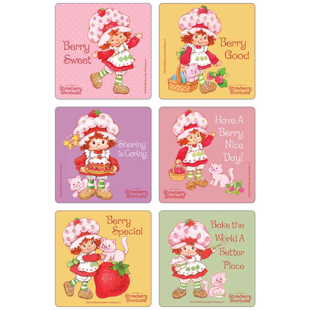 Strawberry Shortcake Stickers