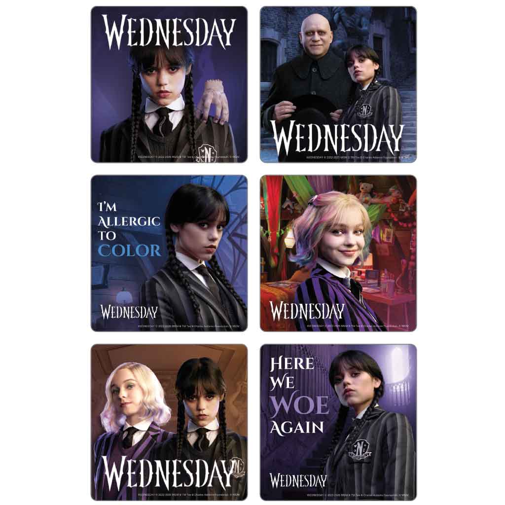 Wednesday Stickers