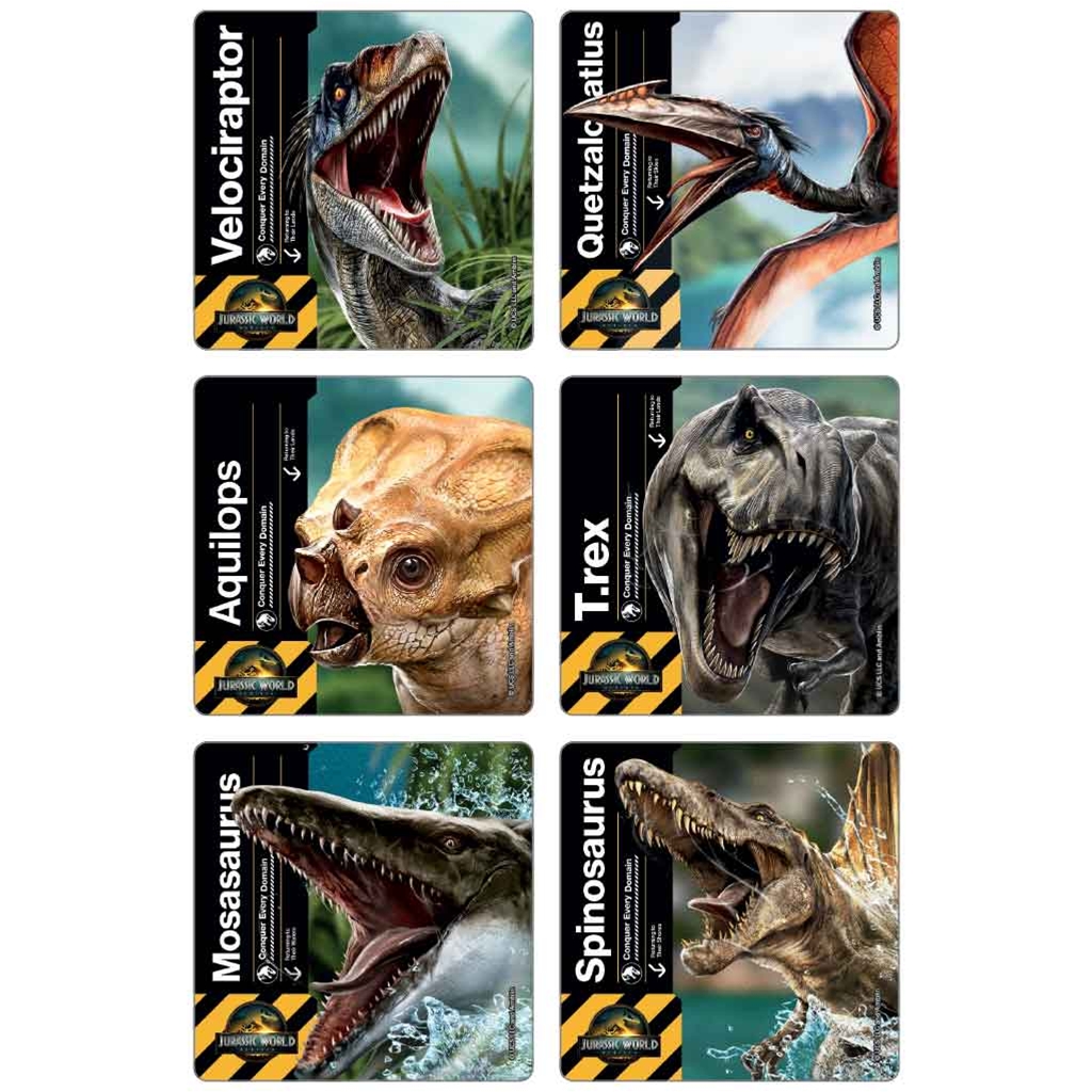 Jurassic World Rebirth Stickers