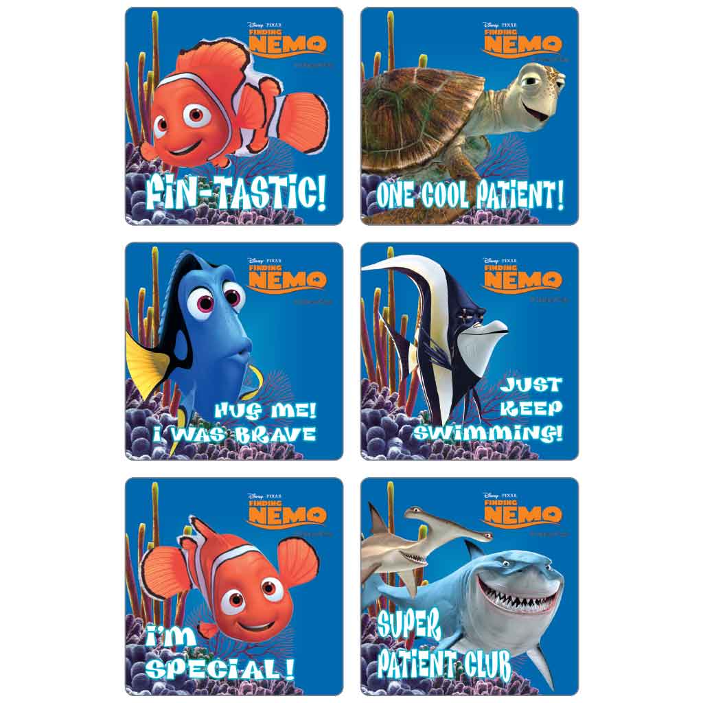 Nemo Super Patient Club Stickers