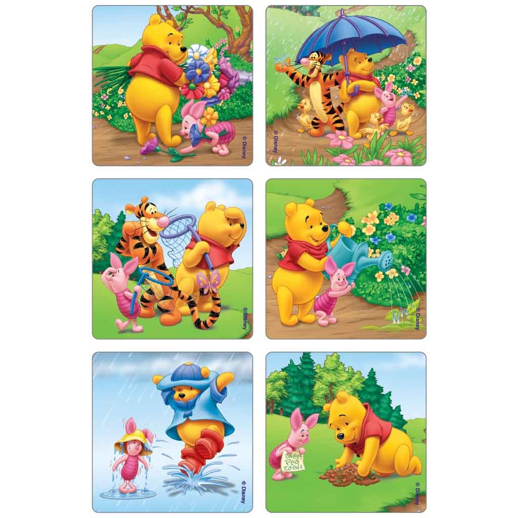 Sunnytime Pooh & Pals Disney Stickers