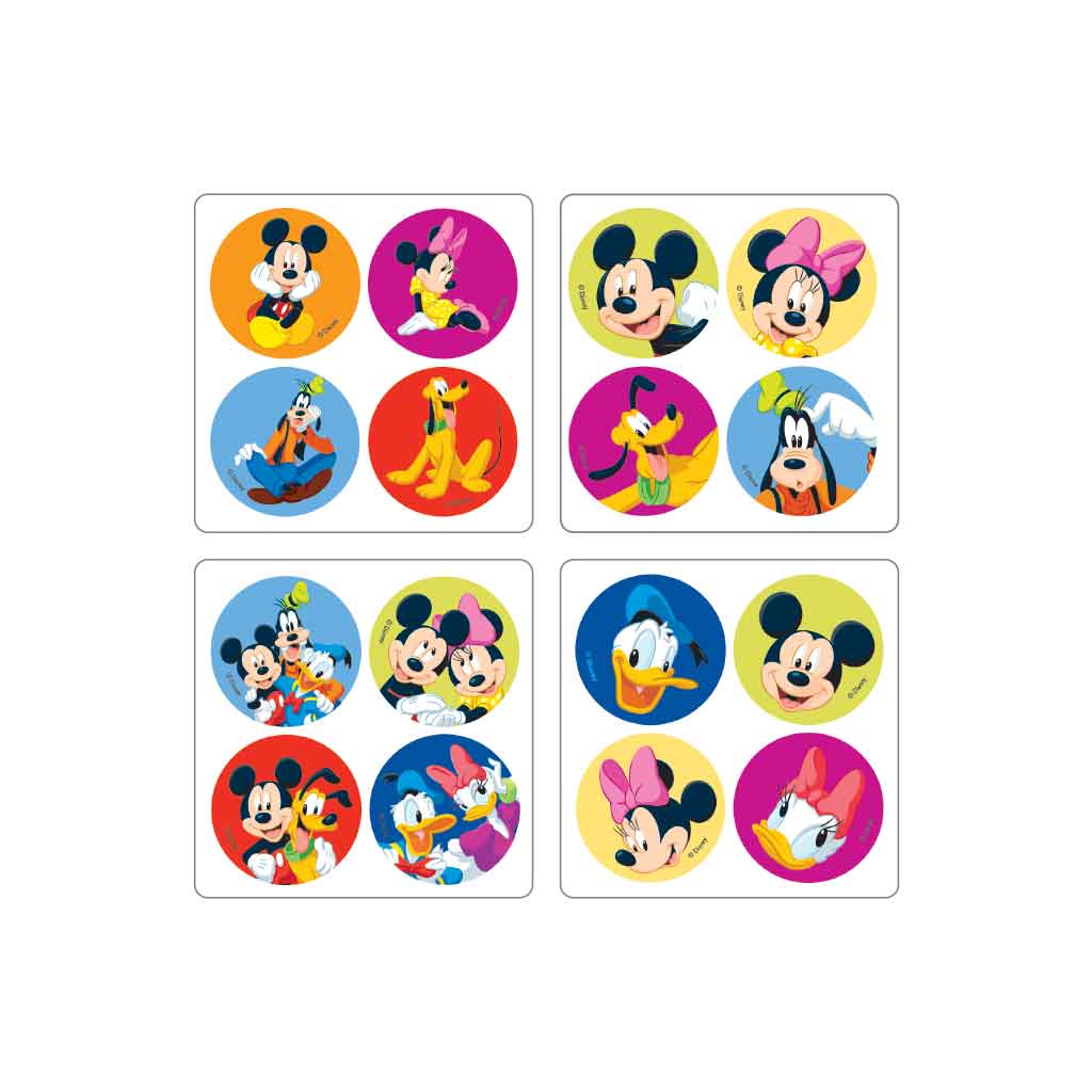 Mickey & Friends MiniBadges Disney Stickers