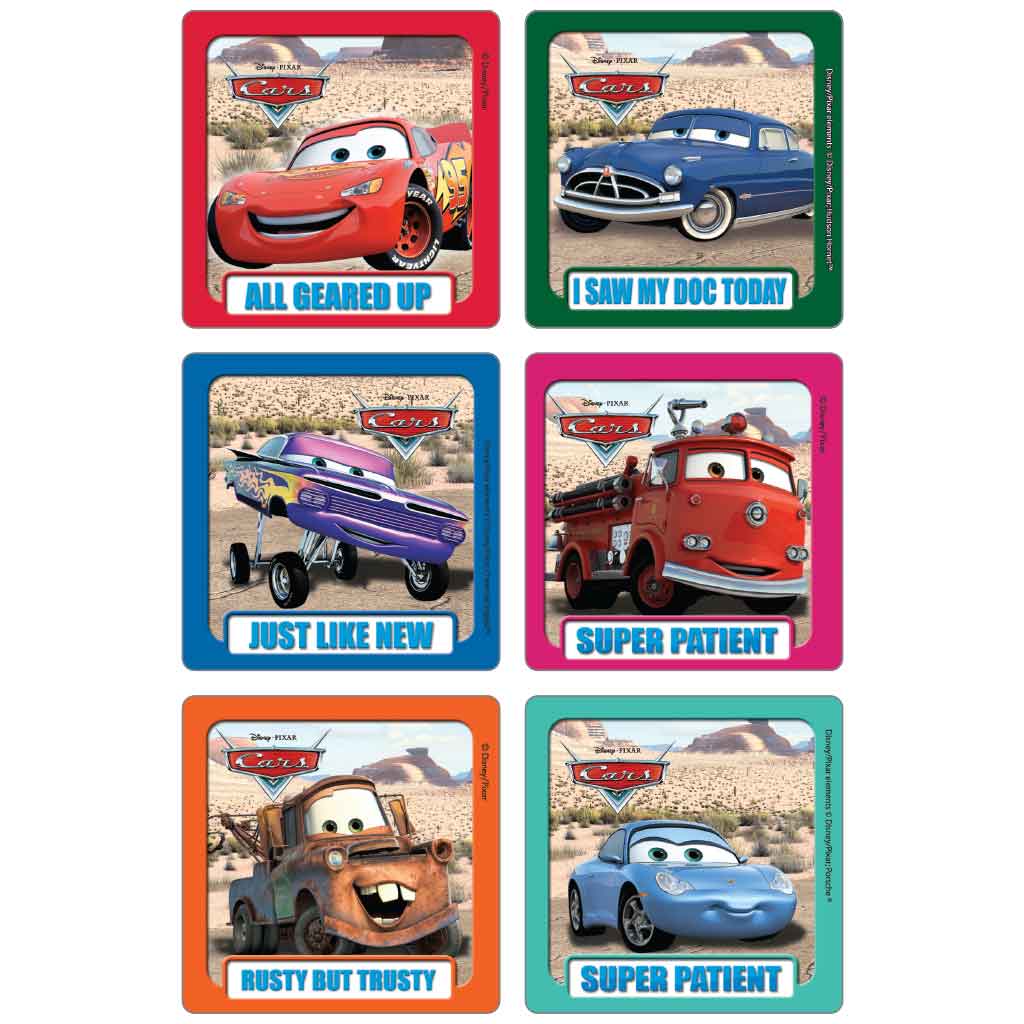 Disney Cars Super Patient Stickers