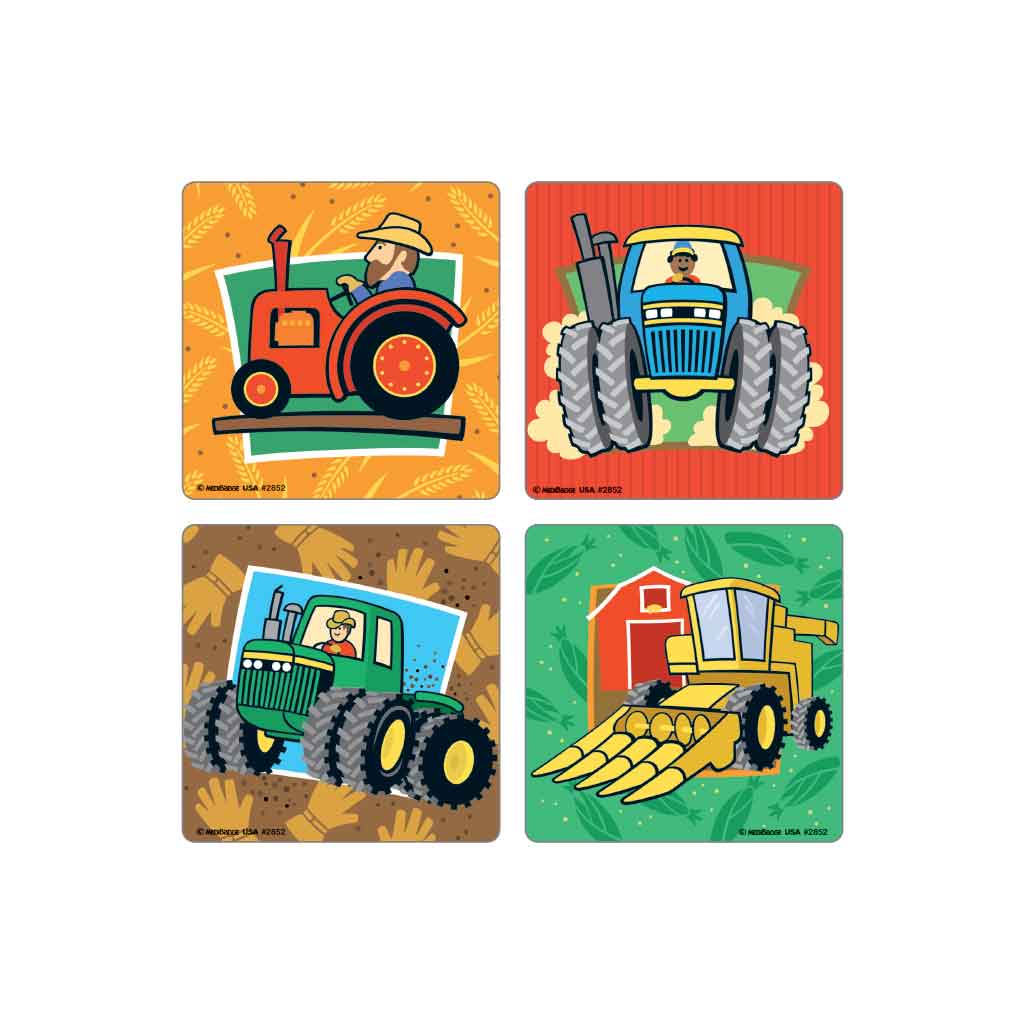 Tuff Tractors Asst. Stickers