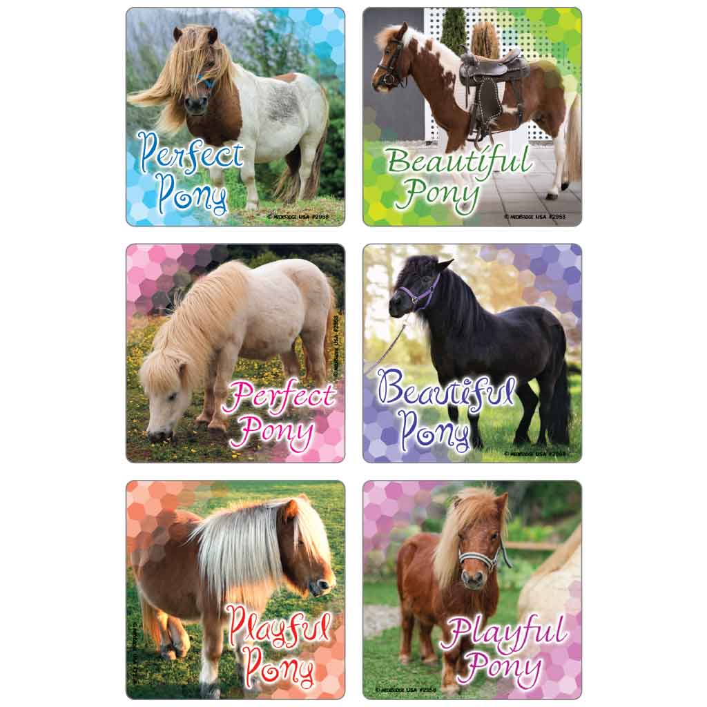 Perfect Pony Photos Asst. Stickers