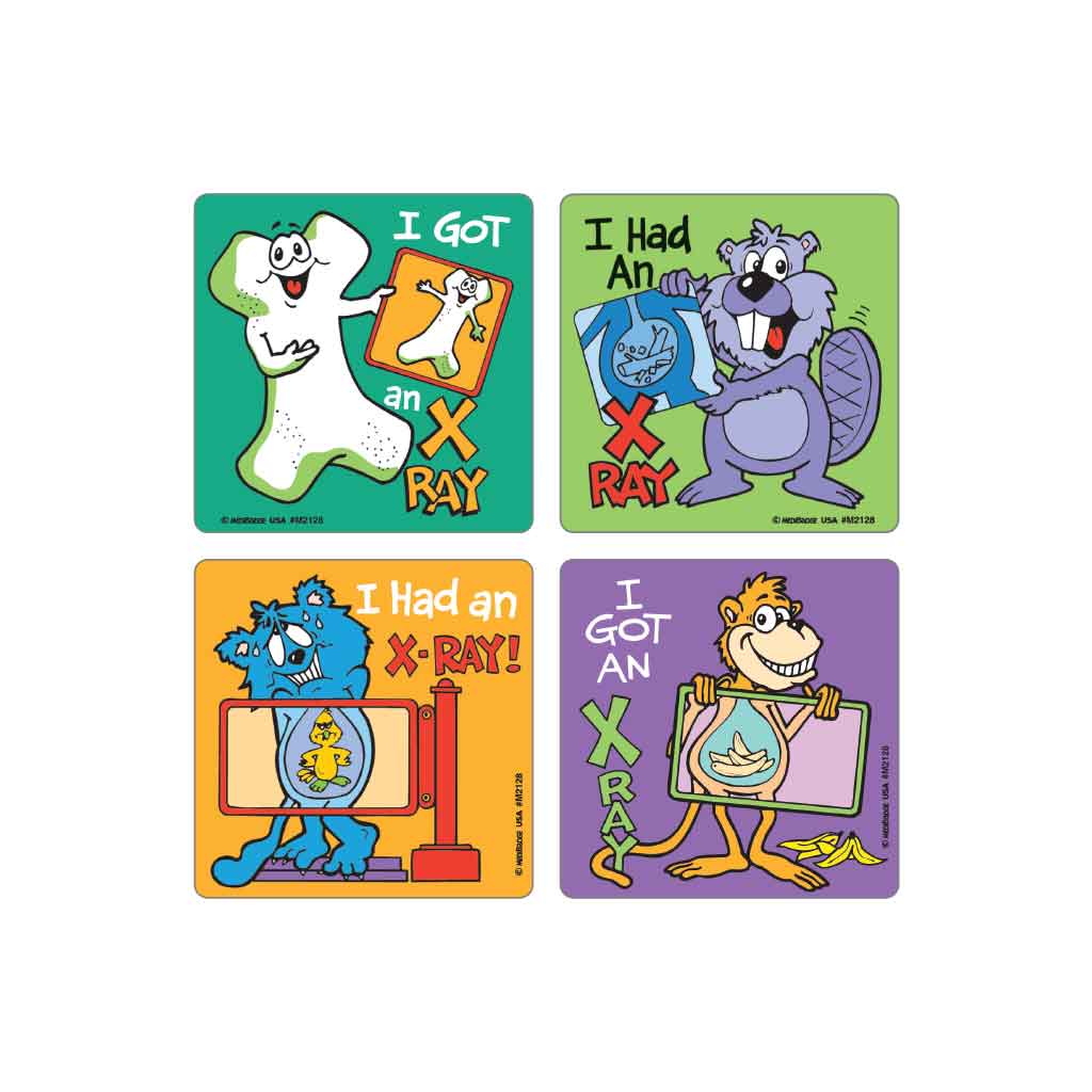 I Got An X-Ray Asst. Stickers