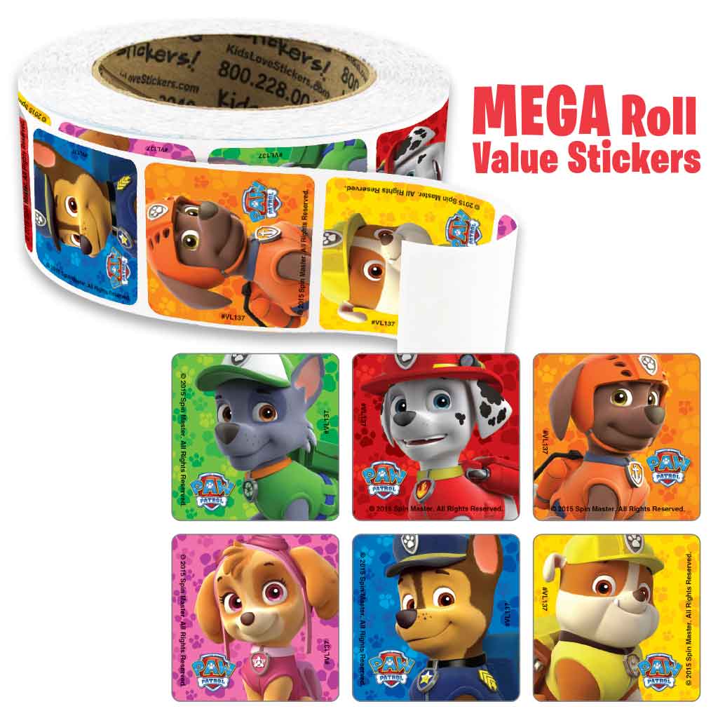 PAW Patrol Mega Roll Value Stickers™