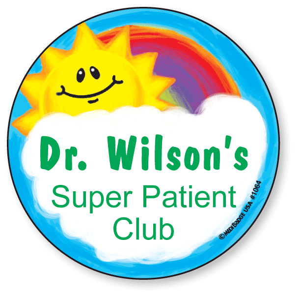 Personalized Sun, Cloud & Rainbow Stickers