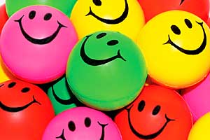 Smiley Squeeze Balls