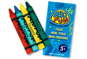 Mini Crayon 4-Packs