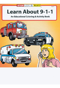 Learn About 9-1-1 Coloring Books