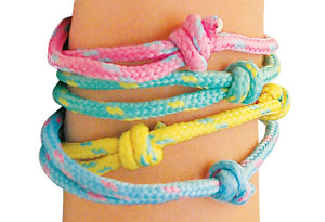 Colorful Pastel Friendship Bracelets Toy Jewelry