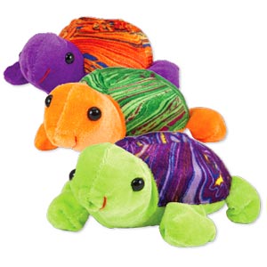 Bright Plush Turtle Toys