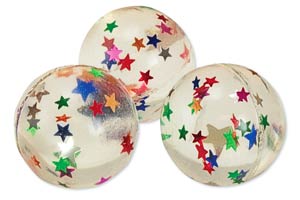 35mm Foil Star Balls