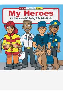 My Heroes Coloring Books
