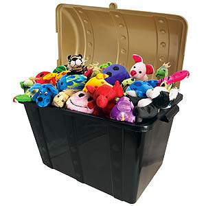 Plush-Filled Treasure Chest