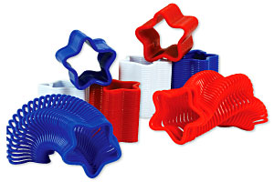 Patriotic Star Spring Toys