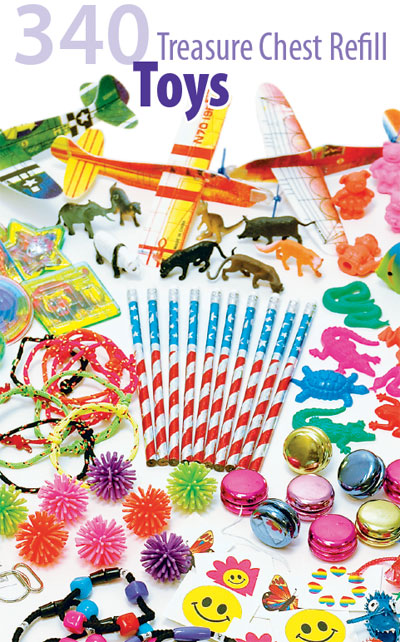 Treasure Chest Refill Toy Samplers